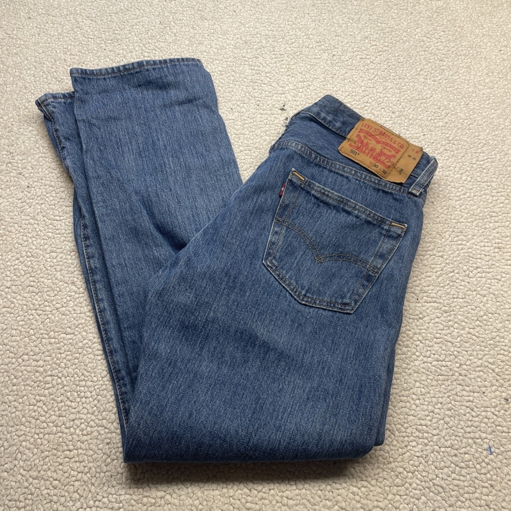 Levi's Men's Slim Straight Blue Jeans